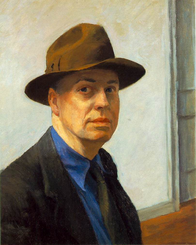 "Edward Hopper - Self Portrait"